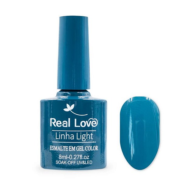 ESMALTE EM GEL 8ML LINHA LIGHT COR P200 REAL LOVE
