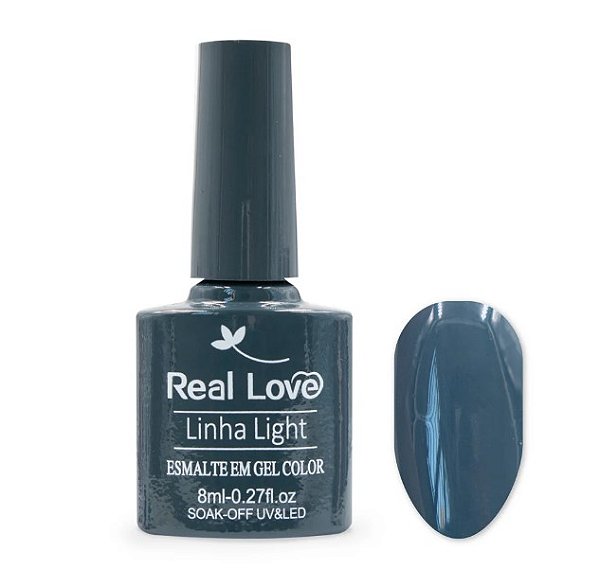 ESMALTE EM GEL 8ML LINHA LIGHT COR P201 REAL LOVE