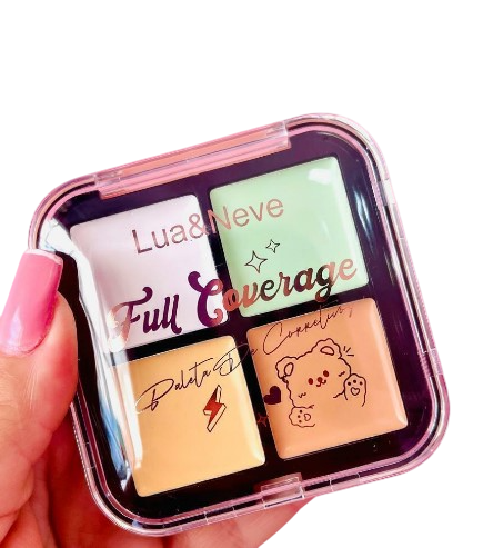 PALETA DE CORRETIVO FULL COVERAGE COR 03 LUA&NEVE