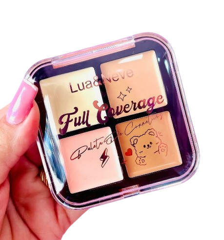 PALETA DE CORRETIVO FULL COVERAGE COR 02 LUA&NEVE
