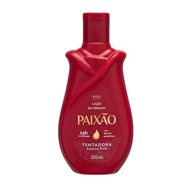 HIDRATANTE CORPORAL TENTADORA AMEIXA RUBI 200ML PAIXAO