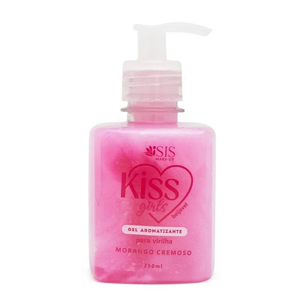 GEL HIDRATANTE CORPO E VIRILHA CREME DE MORANGO 250ML ISIS