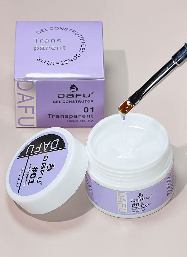 GEL CONSTRUTOR TRANSPARENT 01 DAFU 15G