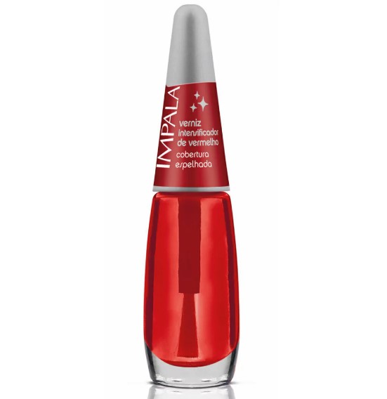 ESMALTE VERNIZ INTENSIFICADOR DE VERMELHO IMPALA