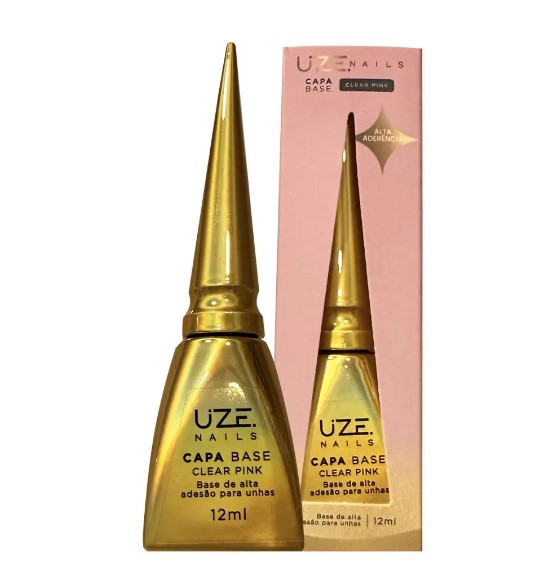 CAPA BASE CLEAR PINK 12ML UZE NAILS