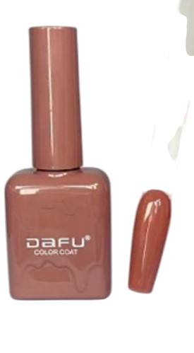 ESMALTE EM GEL COLEÇAO TOM DE MARROM COR 01 10ML DAFU