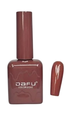 ESMALTE EM GEL COLEÇAO TOM DE MARROM COR 04 10ML DAFU