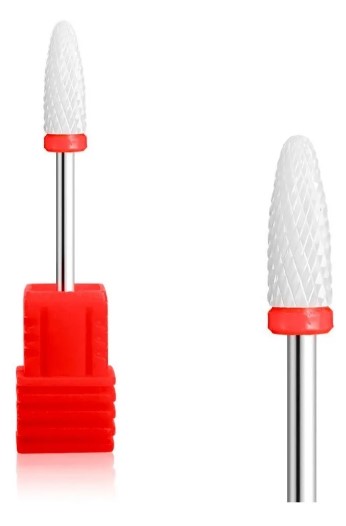 BROCA CERAMICA 3/32 TIRCH CYLINDER (F) VERMELHA