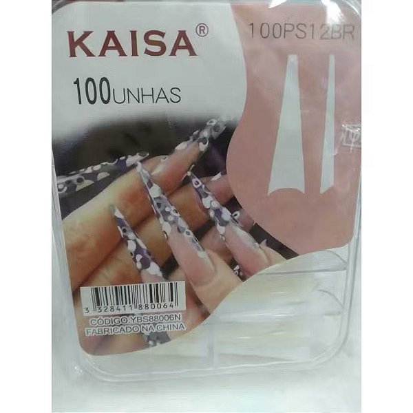 TIPS VAMP EXTRA LONGA LEITOSA 100UN KAISA