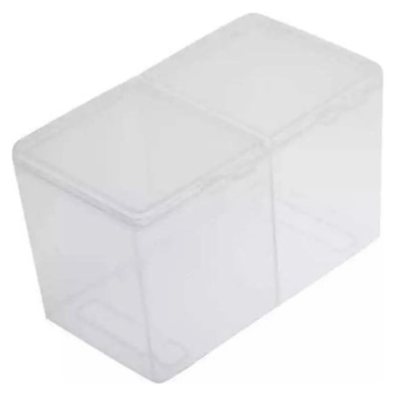 PORTA ALGODAO DUPLO TRANSPARENTE