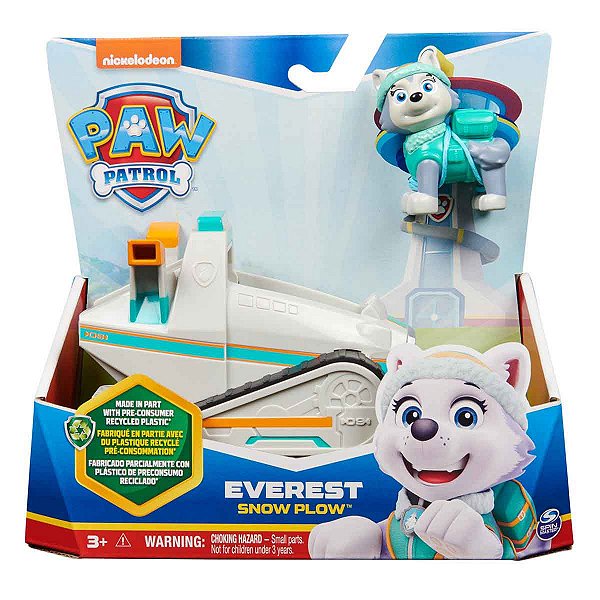 Patrulha Canina - Veículo Com Figura Básica Everest.