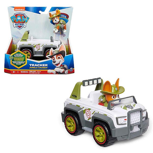 Patrulha Canina - Veículo Com Figura Tracker .