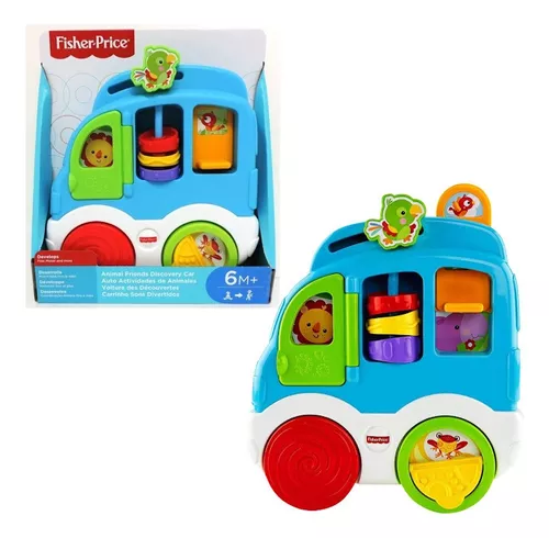 Brinquedo Carrinho Sons Divertidos Fisher Price Mattel CMV95