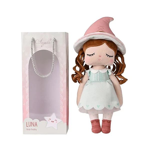 Boneca Metoo Angela  Luna 7238 - Bup Baby