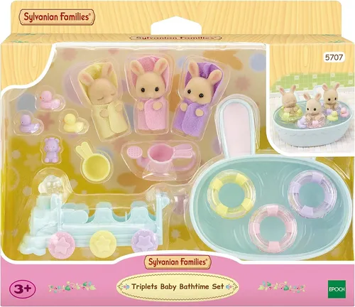 Sylvanian Families Hora Do Banho Dos Trigêmeos 5707 Epoch