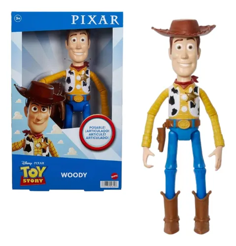 Boneco Disney Pixar Toy Story Figura De Ação Woody - HFY26  Mattel
