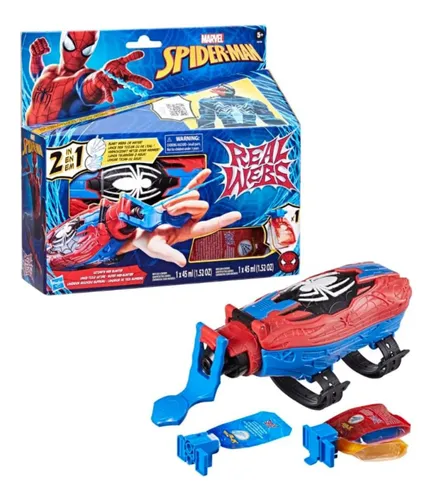 LANÇADOR DE TEIA SUPREMO 2 EM 1 SPIDER MAN - HASBRO-F8734