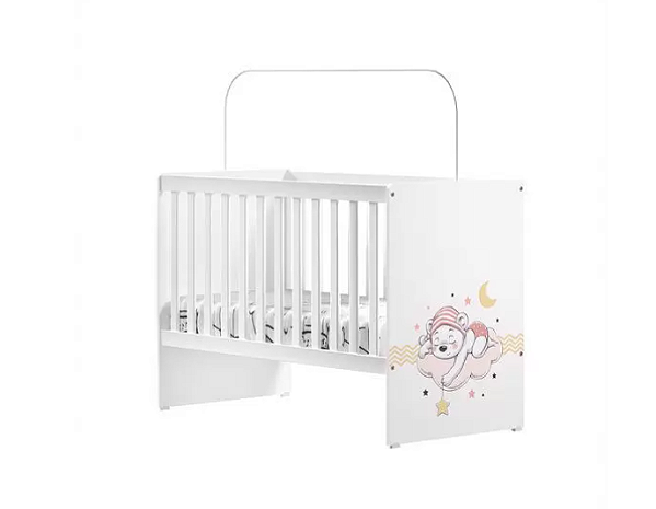 BERCO KIDS URSO BRANCO ROSA - SERPIL BABY