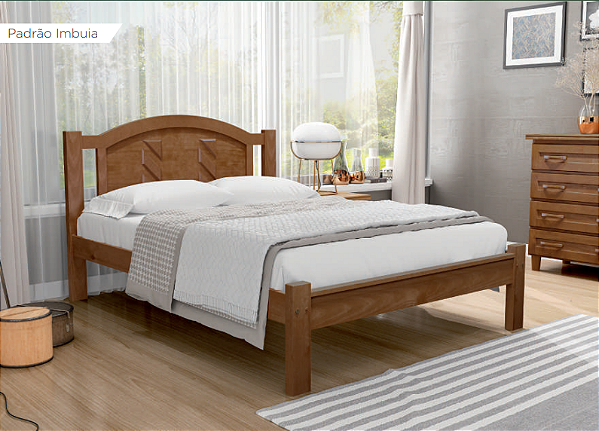 CAMA CASAL CAVAZOTTO PARIS IMBUIA - 1079IM