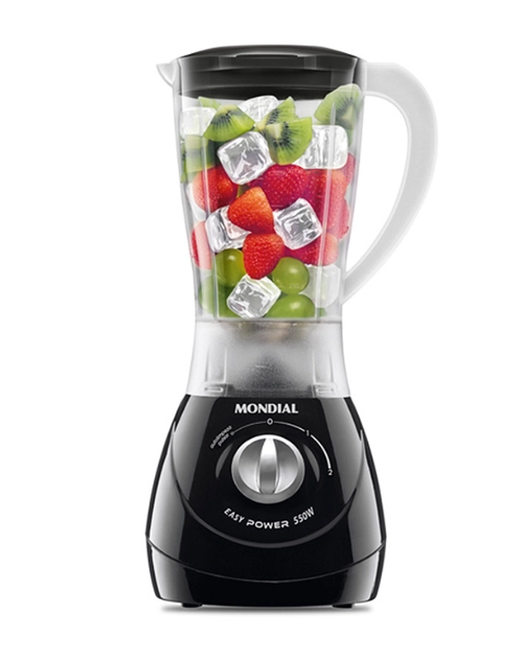 LIQUIDIFICADOR MONDIAL L-550 550W PRETO 110V