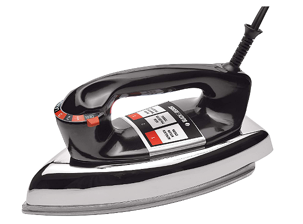 FERRO DE PASSAR  BLACK DECKER METALICO PRETO