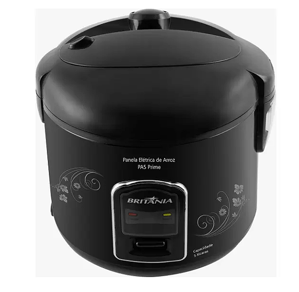 PANELA DE ARROZ ELETRICA BRITANIA PA5 PRIME PRETO 127V