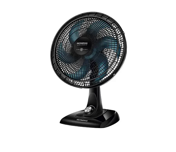 VENTILADOR MONDIAL SUPER POWER 40CM PRETO/AZUL 110 VOLTS