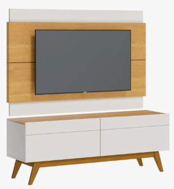 RACK 2G + PAINEL CLASSIC 1.4 IMCAL NATURE/OFF WHITE