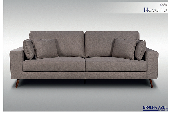 ESTOFADO NAVARRO GRALHA AZUL 3353 3L LINHO BISPO