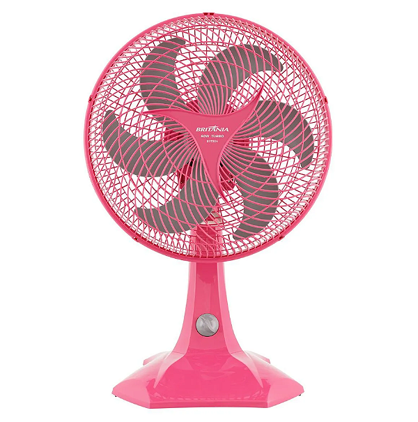 VENTILADOR DE MESA BRITANIA BVT304 ROSA 30CM 127V