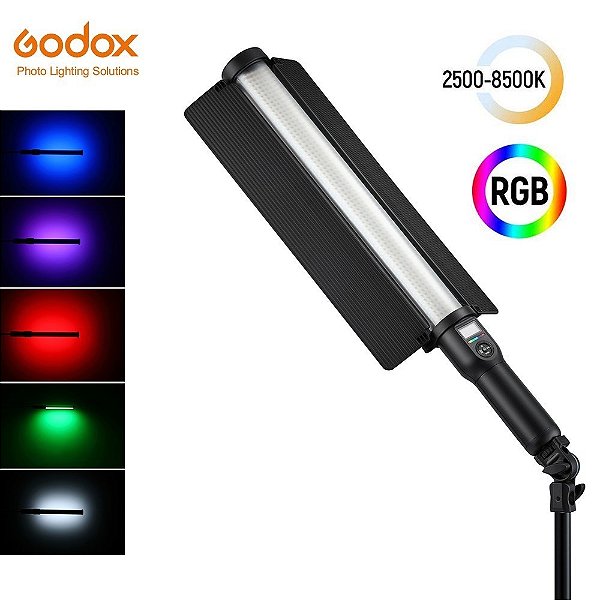 Godox LC500R Bastão de LED RGB Bluetooth com Bateria Interna