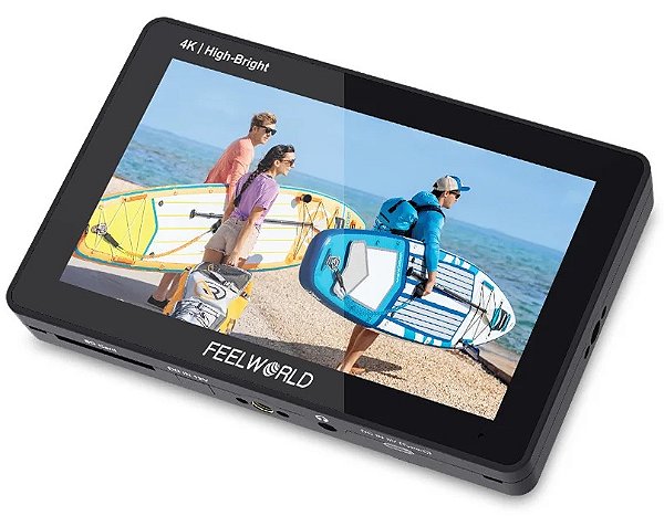 Monitor de Referência 5.5" Feelworld F6 PlusX Touch 1600 nit 4K 3D LUT