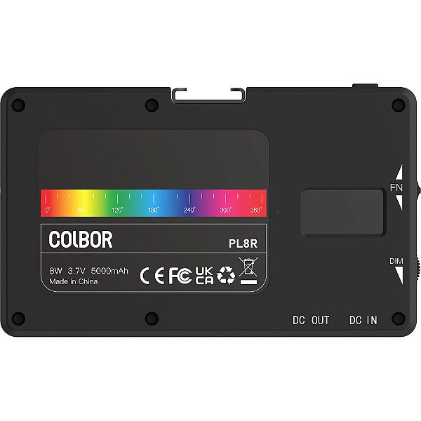 COLBOR PL8R Iluminador de LED Compacto RGB