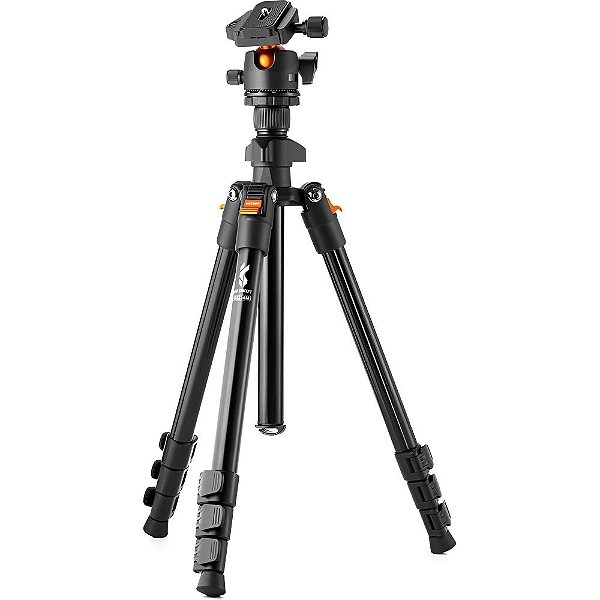 Tripé K&F SA254M2 com BallHead e Monopé (KF09.101V1)