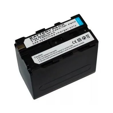 Bateria NP-F970A Lithium-Ion 7.2V 7.200mAh para Iluminador LED