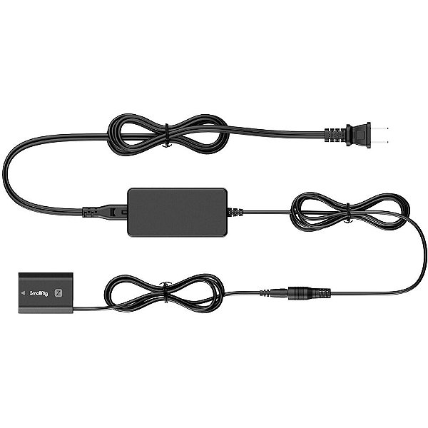 Kit SmallRig 4268B Dummy Battery Sony NP-FZ100 com Adaptador de Energia