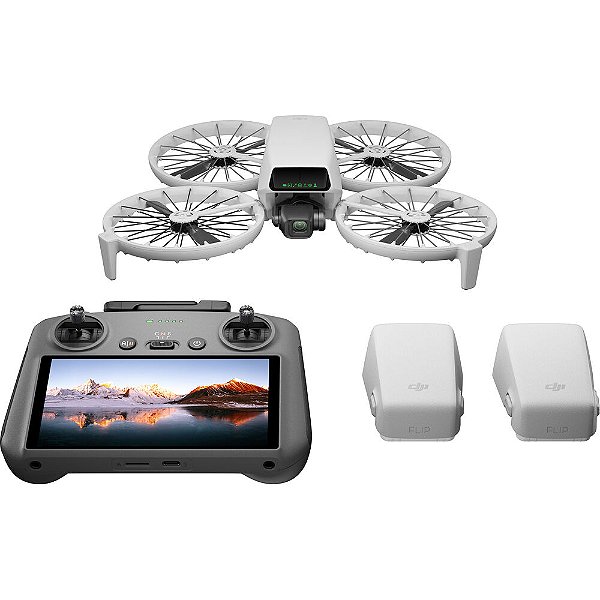 Drone DJI Flip Fly More Combo Controle RC 2 (com tela) BR - DJI061