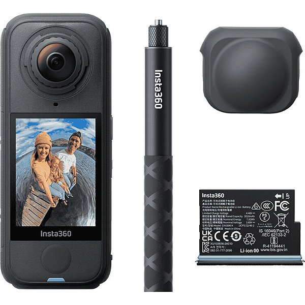 Câmera Insta360 X4 Air 360° Starter Bundle (Black)