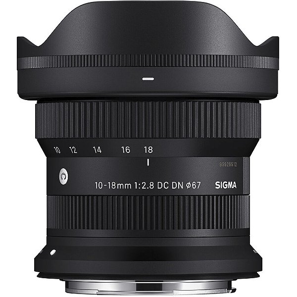 Lente Sigma 10-18mm f/2.8 DC DN Contemporary para Canon RF (APS-C)