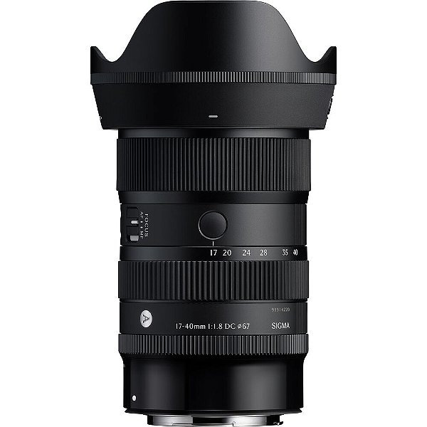 Lente Sigma 17-40mm f/1.8 DC ART para Canon RF (APS-C)