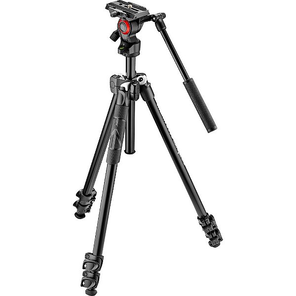 Tripé Manfrotto 290 Befree Live com Cabeça Fluida de Vídeo