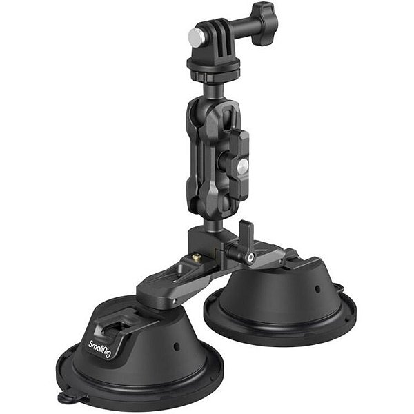SmallRig SC-2K Suporte de Câmera de Ação com Ventosa Dupla
