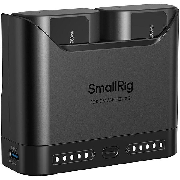 Kit SmallRig com 2 Baterias DMW-BLK22 e Carregador USB Duplo (5487)