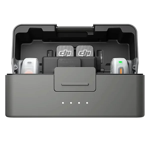 Microfone DJI Mic Mini 2S (2 TX + 1 RX + 1 Case de carregamento) BR - DJI153