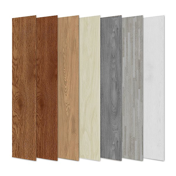 Kit 36 Pisos Vinílico Autocolante Régua Madeirado 1,8mm 5m²