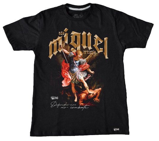 Camiseta São Miguel Arcanjo - Preto ref 3222