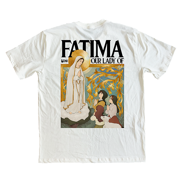 Camiseta Oversized Nossa Senhora de Fátima ref 3244