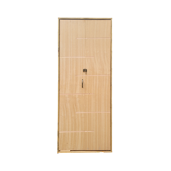 Kit Completo Porta Camarão Florença Imbuia C/Fecho + Batente Ecológico Tingido Imbuia de 11cm