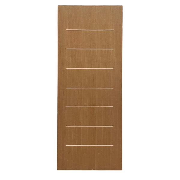 Folha de Porta Cristal Imbuia - Apenas a Folha