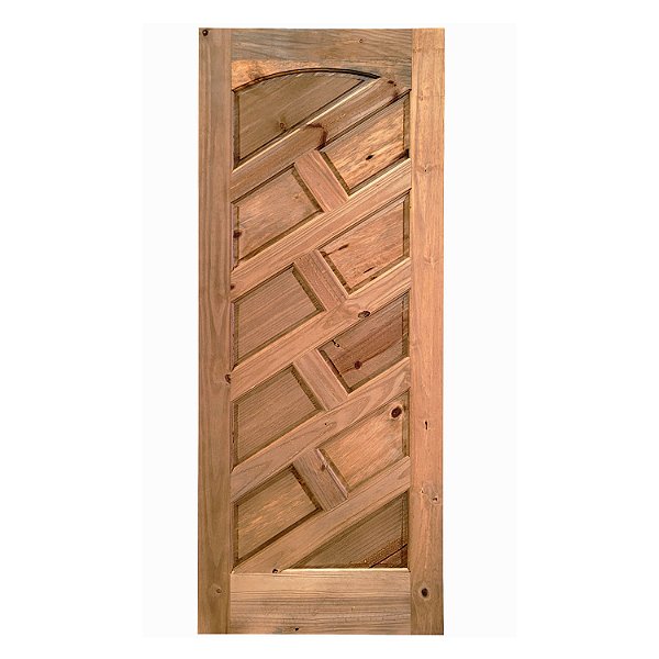 Folha Porta Maciça Spazio 82cm - Apenas A Folha